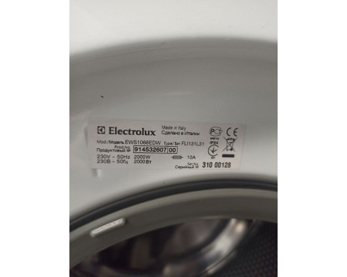 Стиральная машина Electrolux EWS 1066 EDW с гарантией